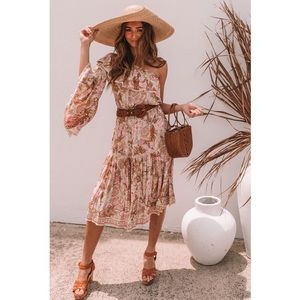 Jungle One Shoulder Dress - XL